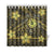 Hawaii Mix Polynesian Turtle Plumeria Shower Curtain - AH - Nick Style - Yellow 177 x 172 (cm) Yellow - Polynesian Pride