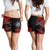 American Samoa Polynesian Personalised Women's Shorts - Polynesian Chain Style - Polynesian Pride