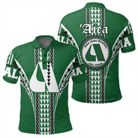 Hawaii Polo Shirt Aiea High Polo Shirt Unisex Green - Polynesian Pride
