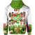 Aloha Poly Fest 10th Annual Hoodie Tropical Palm Leaf Flower LT9 - Polynesian Pride