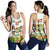 Aloha Poly Fest 10th Annual Women Racerback Tank Tropical Palm Leaf Flower LT9 - Polynesian Pride