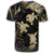 Hawaiian Golden Tropical Turtle T Shirt - Polynesian Pride