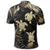 Hawaiian Golden Tropical Turtle Polo Shirt - Polynesian Pride