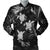 Hawaiian - Silver Tropical Turtle Bomber Jacket AH Black Unisex - Polynesian Pride