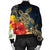 Hawaiian - Hawaii Honu Hibiscus Galaxy Bomber Jacket - AH - Polynesian Pride