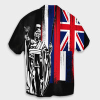 Hawaiian - Hawaii King Flag Hawaiian Shirt - AH - Polynesian Pride