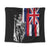 Hawaiian - Hawaii King Flag Tapestry - AH Wall Tapestry Black - Polynesian Pride