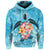 Custom Hawaiian Hawaii Turtle Hibiscus Plumeria Hoodie - Polynesian Pride