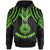 American Samoa Hoodie Polynesian Armor Style Green Unisex Green - Polynesian Pride