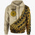 American Samoa Hoodie Polynesian Wild Style Unisex Gold - Polynesian Pride