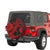 Anchor Poly Tribal Red Spare Tire Cover AH - Polynesian Pride