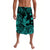 Hawaii Angry Shark Polynesian Lavalava Unique Style Turquoise LT8 Turquoise - Polynesian Pride