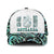 New Zealand Maori Classic Cap Aotearoa Manaia Basic Paua Shell LT9 Classic Cap Universal Fit White - Polynesian Pride