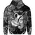 Aquarius Zodiac Polynesian Zip Hoodie Unique Style Black LT8 - Polynesian Pride