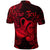 Custom Aquarius Zodiac Polynesian Polo Shirt Unique Style Red LT8 - Polynesian Pride