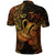 Custom Aquarius Zodiac Polynesian Polo Shirt Unique Style Gold LT8 - Polynesian Pride