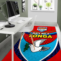 Tonga Mate Ma'a Rugby Area Rug Jersey LT6 - Polynesian Pride