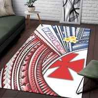 Wallis and Futuna Area Rug Polynesian Style LT16 - Polynesian Pride