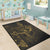 Hawaii Area Rug - King Of Hawaii With Hawaiian Girls Yellow Version - Polynesian Pride