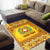 (Custom Personalised) Tonga Vava'u High School Area Rugs Simplified Version - Gold LT8 - Polynesian Pride