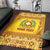 (Custom Personalised) Tonga Vava'u High School Area Rugs Simplified Version - Gold LT8 - Polynesian Pride