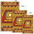 Tonga Vava'u High School Area Rugs Simplified Version - Maroon LT8 - Polynesian Pride