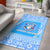 Tonga Apifo'ou College Area Rugs Simplified Version LT8 Blue - Polynesian Pride