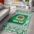 (Custom Personalised) Tonga Saineha High School Area Rugs Simplified Version LT8 Green - Polynesian Pride