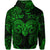 Custom Aries Zodiac Polynesian Hoodie Unique Style Green LT8 - Polynesian Pride