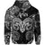 Aries Zodiac Polynesian Zip Hoodie Unique Style Black LT8 - Polynesian Pride