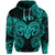 Custom Aries Zodiac Polynesian Hoodie Unique Style Turquoise LT8 - Polynesian Pride