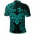 Custom Aries Zodiac Polynesian Polo Shirt Unique Style Turquoise LT8 - Polynesian Pride