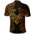 Custom Aries Zodiac Polynesian Polo Shirt Unique Style Gold LT8 - Polynesian Pride