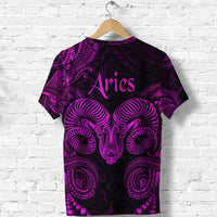 Aries Zodiac Polynesian T Shirt Unique Style Pink LT8 - Polynesian Pride