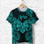 Custom Aries Zodiac Polynesian T Shirt Unique Style Turquoise LT8 - Polynesian Pride