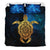 Hawaiian Duvet Cover Set - Sea Turtle Tattoo - Polynesian Pride