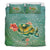 Hawaiian Turtle And Hibiscus Polynesian Bedding Set - Polynesian Pride