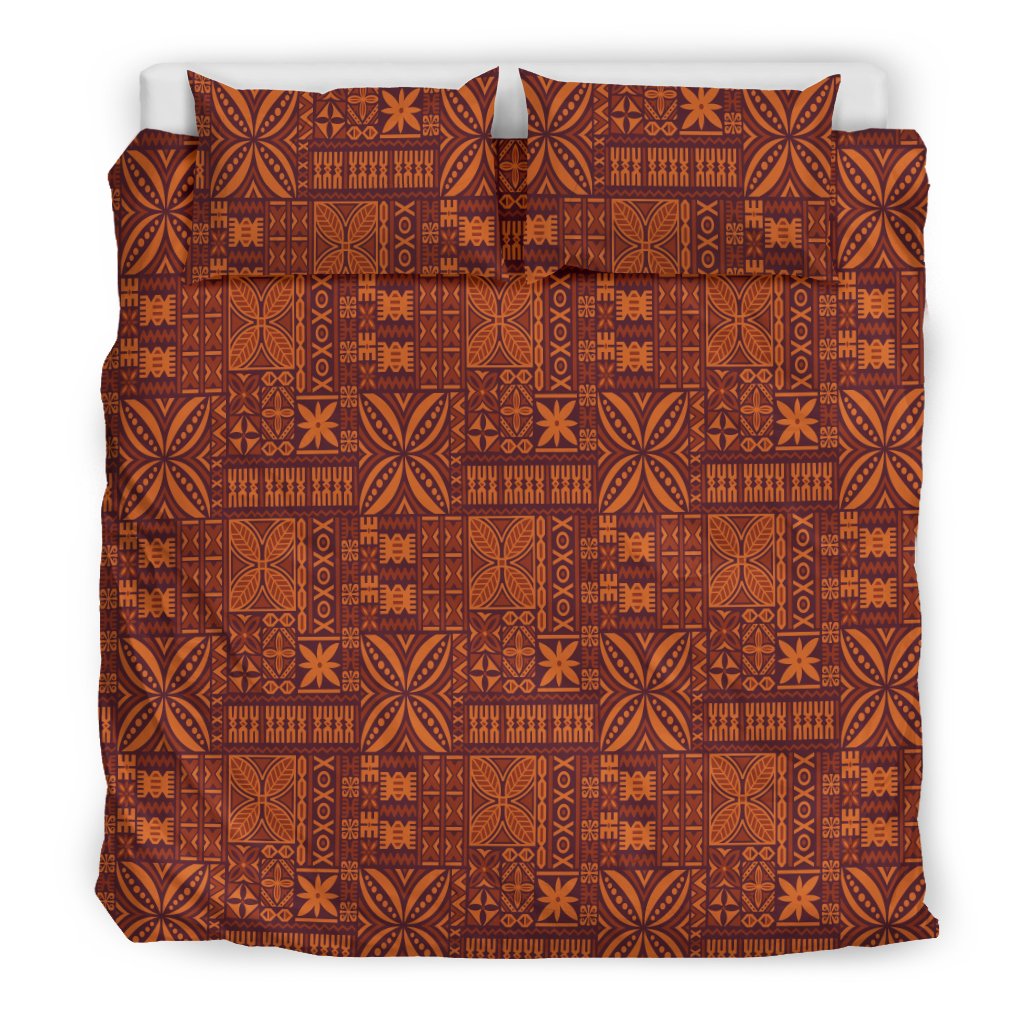Hawaiian Traditional Aboriginal Pattern Polynesian Bedding Set - Polynesian Pride