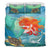 Hawaiian Mermaid Turtle Dolphin Polynesian Bedding Set - Polynesian Pride