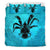 Niue Duvet Cover Set - Coconut Crab Turquoise A0 Art - Polynesian Pride