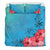 Hawaiian Hibiscus Flower Red Bedding Set - Polynesian Pride