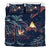 Hawaiian Palm Tree Volcano Night On The Land Bedding Set - Polynesian Pride