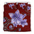 Hawaiian Plumeria Violet Polynesian Red Bedding Set - Polynesian Pride