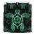 Hawaiian Turtle Hibiscus Green Bedding Set - Polynesian Pride