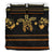 Hawaiian Turtle Hibiscus Black And Yellow Bedding Set - Color Style - Polynesian Pride