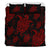 Honu Turtle Hawaiian Duvet Cover Set - Red Color Style - Polynesian Pride