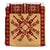 Hawaiian Quilt Pattern Guitar Symmetry Polynesian Bedding Set - Polynesian Pride