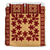 Hawaiian Quilt Pattern Wreath Polynesian Bedding Set - Polynesian Pride