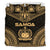 Samoa Polynesian Chief Duvet Cover Set - Gold Version - Polynesian Pride