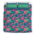 Hawaiian Hibiscus Pattern Gradient Polynesian Bedding Set - Polynesian Pride